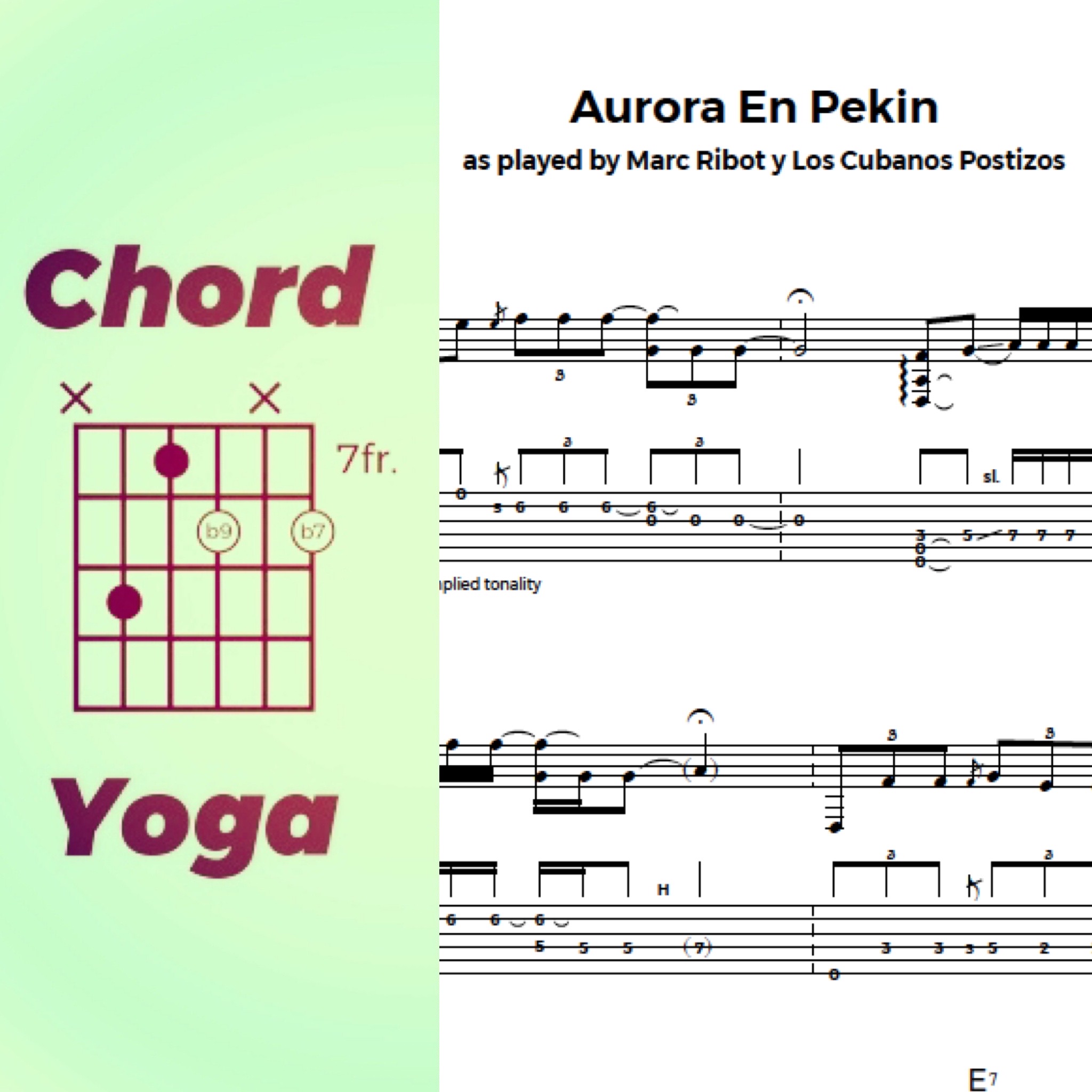 Aurora en Pekin – Marc Ribot