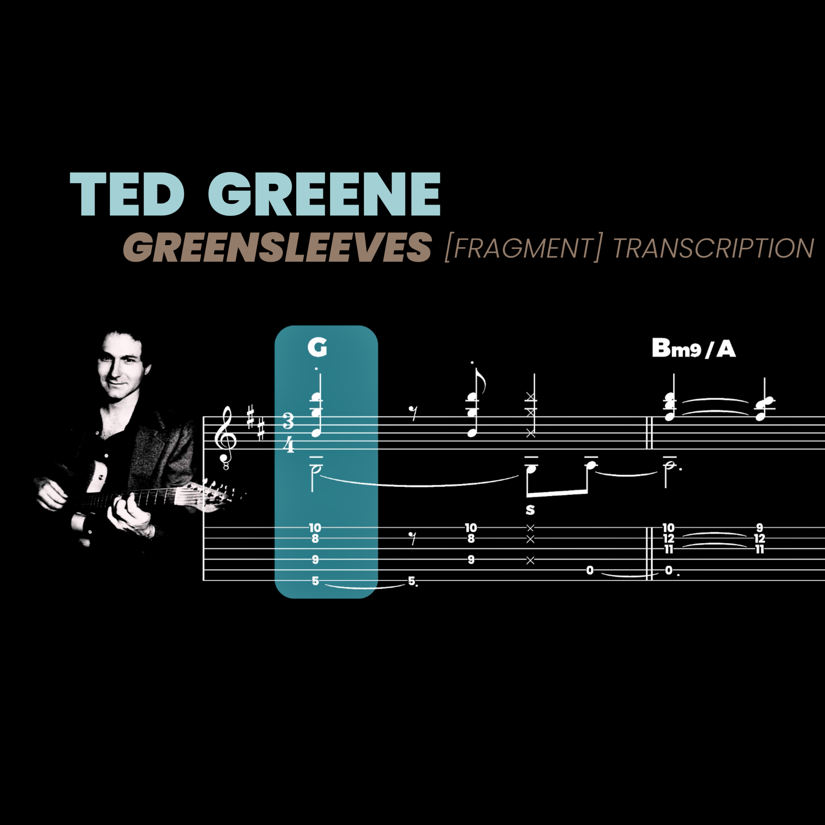 Greensleeves [fragment] – Ted Greene